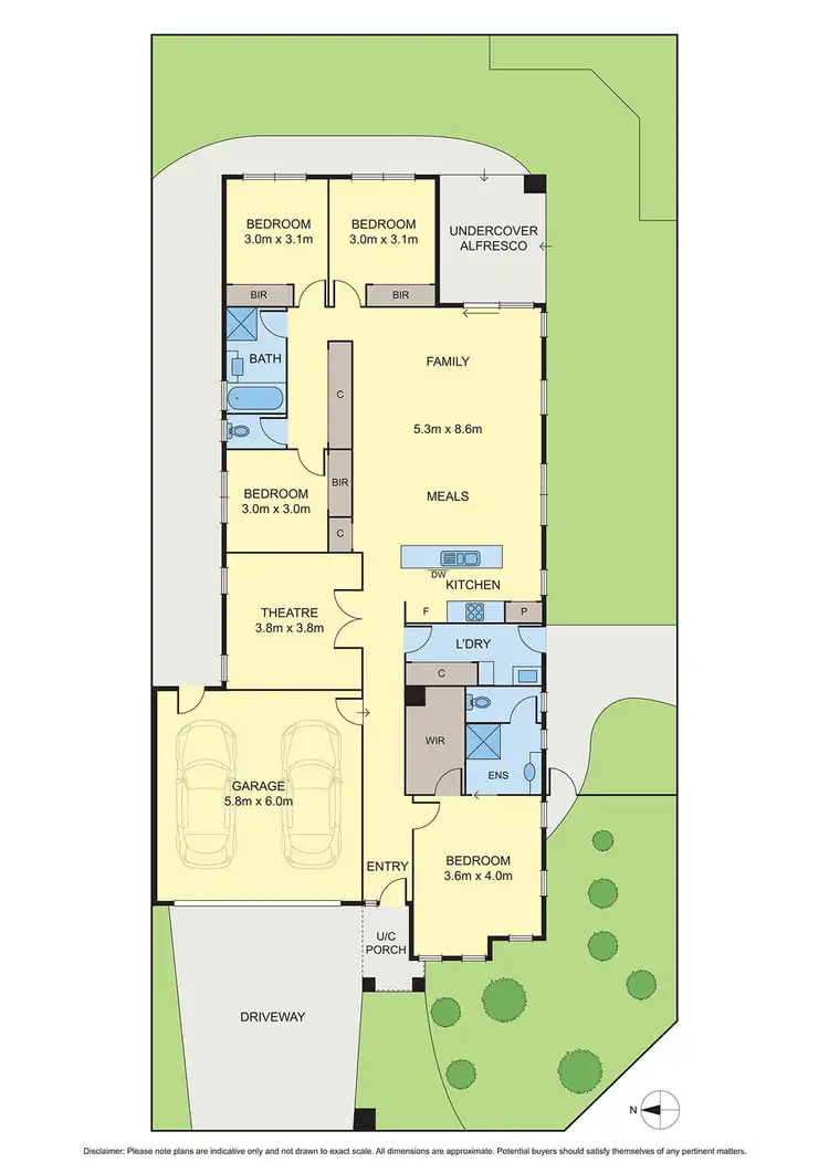Floorplan of Homely house listing, 2 Ainslie Rise, Mernda VIC 3754