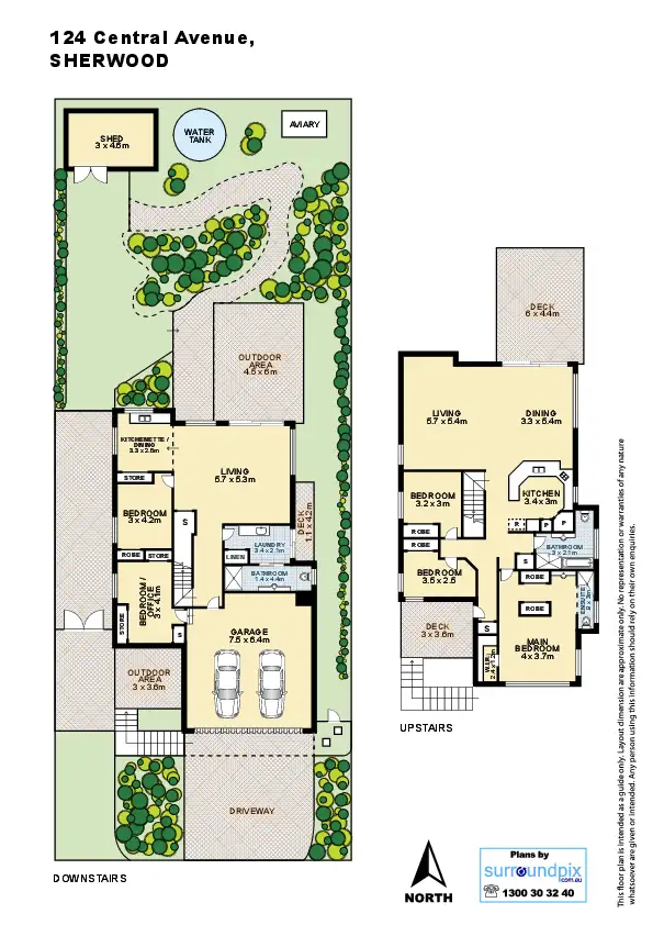 Floorplan of Homely house listing, 124 Central Avenue, Sherwood QLD 4075
