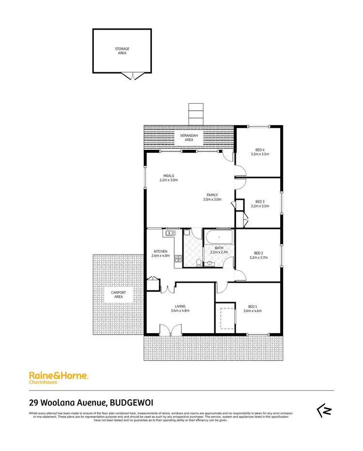 Floorplan of Homely house listing, 29 Woolana Avenue, Budgewoi NSW 2262