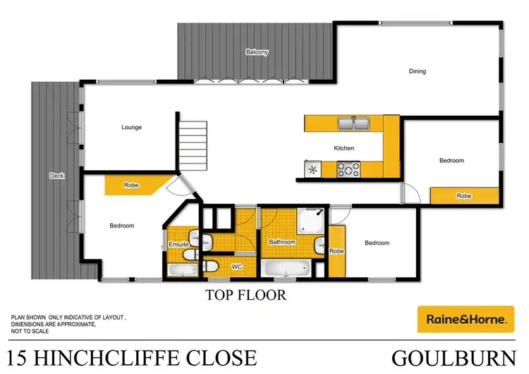 Floorplan of Homely house listing, 15 Hinchcliffe Close, Goulburn NSW 2580