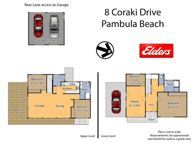 Floorplan of Homely house listing, 8 CORAKI DRIVE, Pambula Beach NSW 2549