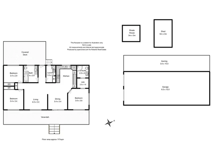 Floorplan of Homely house listing, 21 Gate Five Road, Carlton River TAS 7173