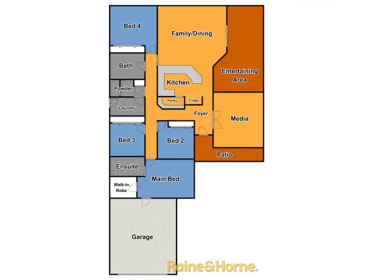 Floorplan of Homely house listing, 10 Cascade Court, Dubbo NSW 2830