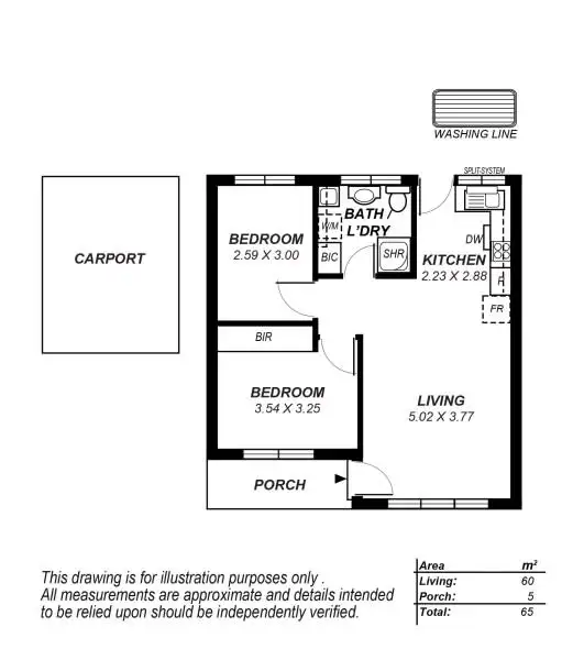 Floorplan of Homely unit listing, 4/192 Seaview Road, Henley Beach South SA 5022