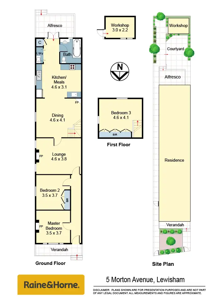 Floorplan of Homely house listing, 5 Morton Avenue, Lewisham NSW 2049