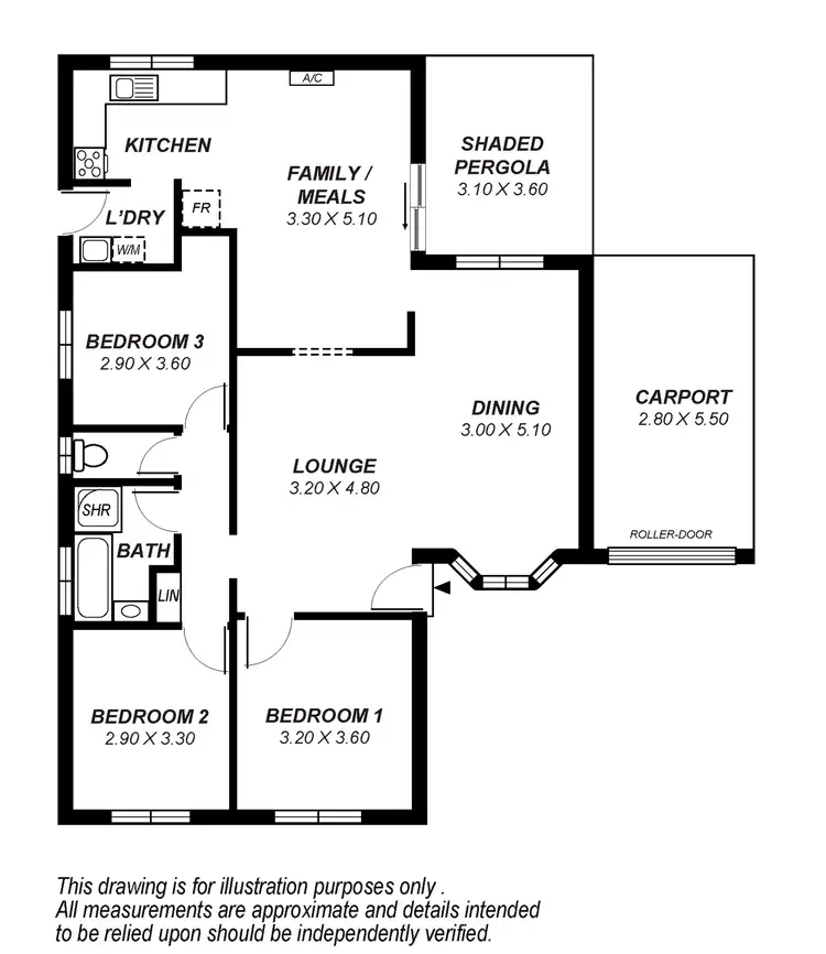 Floorplan of Homely house listing, 21 Sampson Crescent, Old Reynella SA 5161