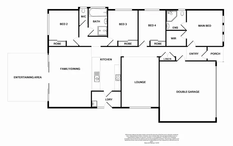 Floorplan of Homely house listing, 6 Blacksmith Rd, Gillieston Heights NSW 2321