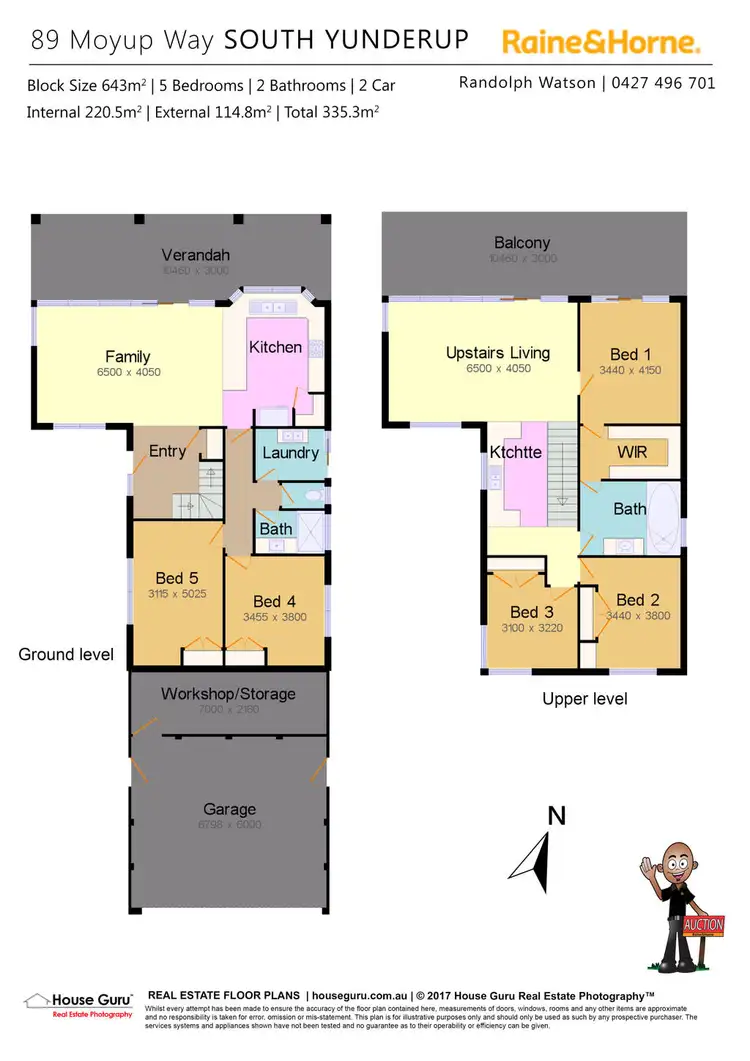 Floorplan of Homely house listing, 89 Moyup Way, South Yunderup WA 6208