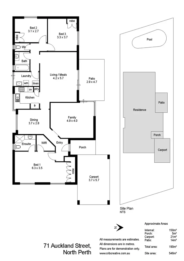 Floorplan of Homely house listing, 71 Auckland Street, North Perth WA 6006