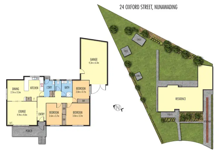 Floorplan of Homely house listing, 24 Oxford Street, Nunawading VIC 3131