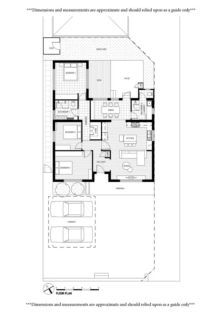 Floorplan of Homely house listing, 395 Lennard Street, Dianella WA 6059