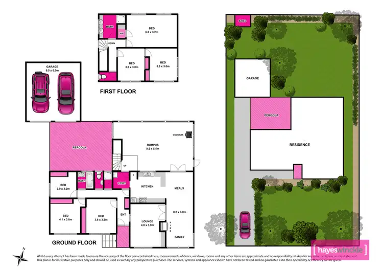 Floorplan of Homely house listing, 50 Reigate Road, Highton VIC 3216