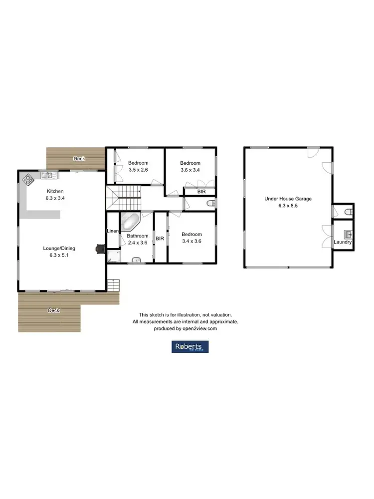 Floorplan of Homely house listing, 3 Weily Avenue, Bicheno TAS 7215