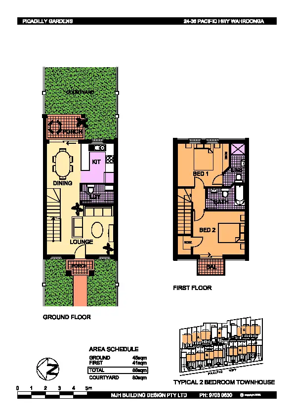 Floorplan of Homely townhouse listing, TH 19, 24 - 36 Pacific Highway, Wahroonga NSW 2076