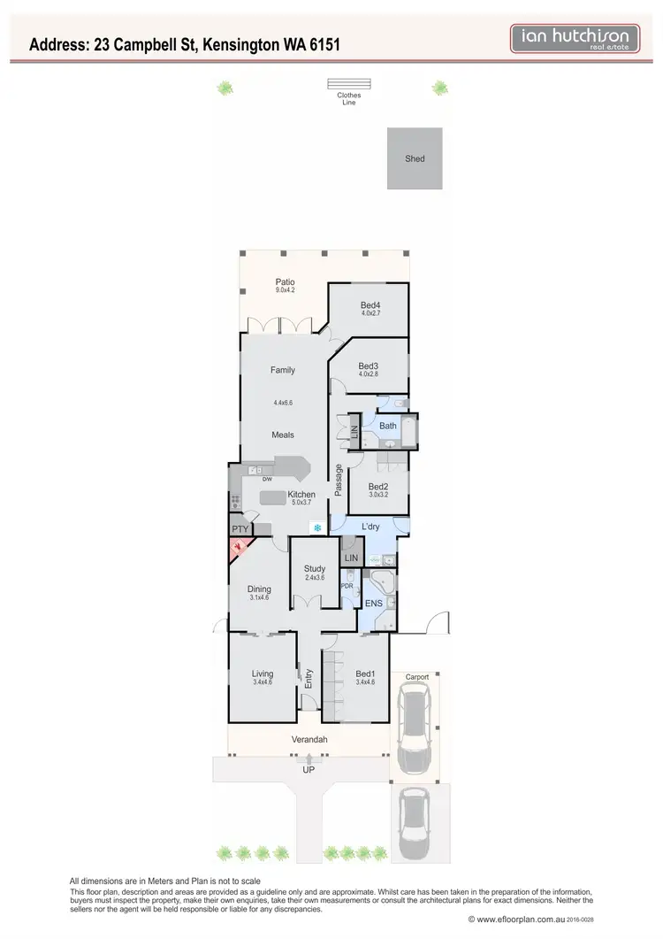 Floorplan of Homely house listing, 23 Campbell St, Kensington WA 6151