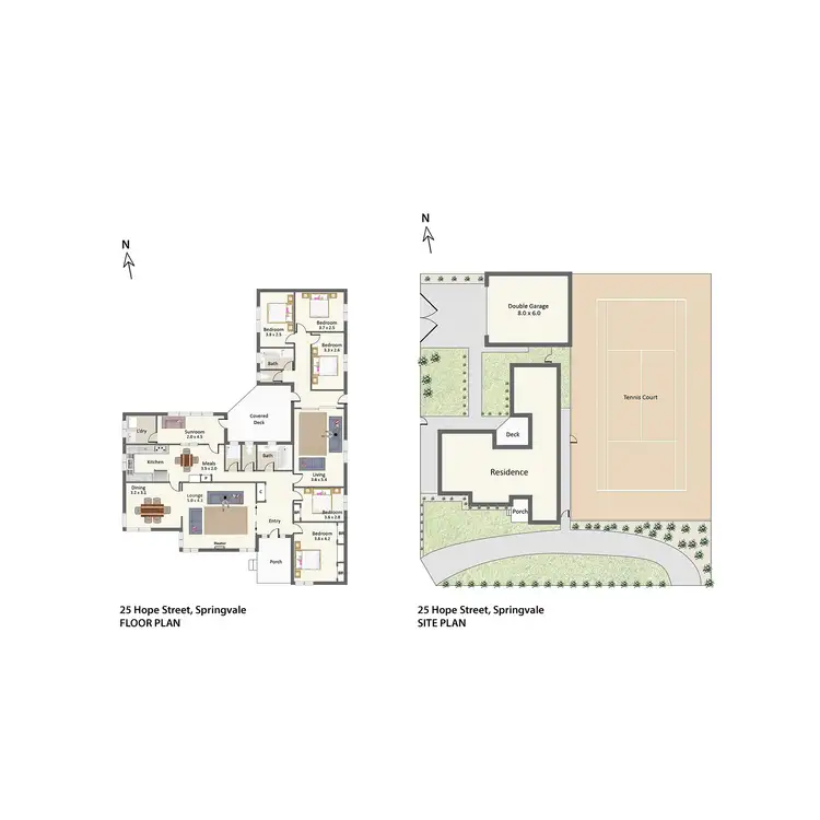 Floorplan of Homely house listing, 25-27 Hope Street, Springvale VIC 3171