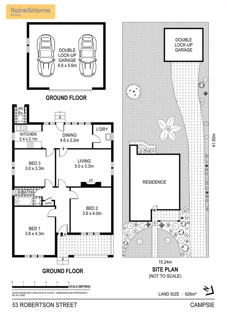 Floorplan of Homely house listing, 53 Robertson Street, Campsie NSW 2194