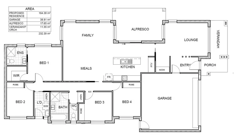 Floorplan of Homely house listing, 15 Keyte Street, Googong NSW 2620