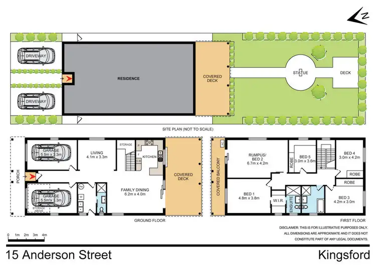 Floorplan of Homely house listing, 15 Anderson Street, Kingsford NSW 2032