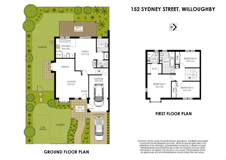 Floorplan of Homely house listing, 152 Sydney Street, Willoughby NSW 2068