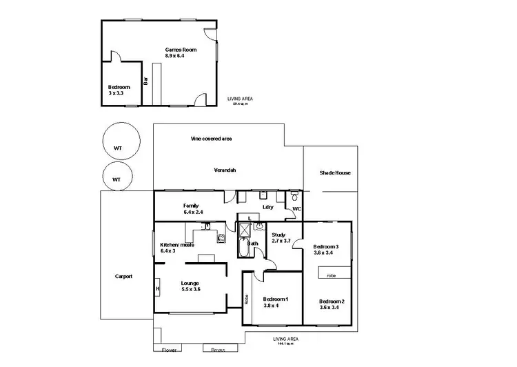 Floorplan of Homely house listing, 32 Fowles Street, Barmera SA 5345