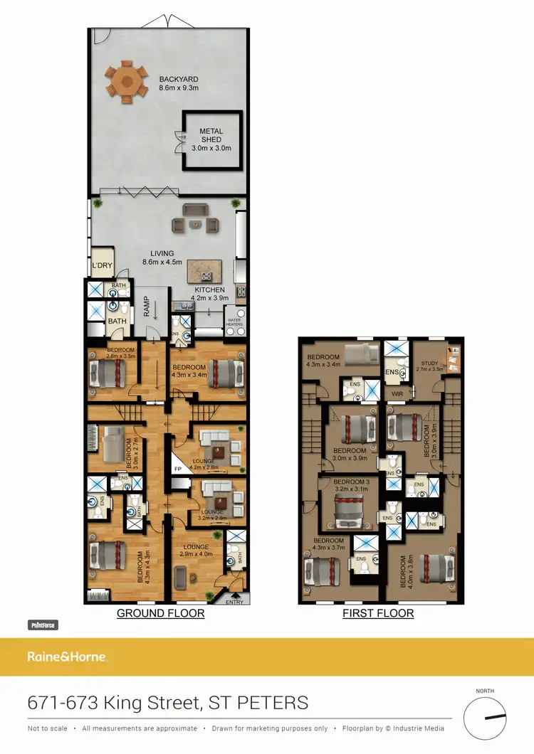 Floorplan of Homely house listing, 671-673 King Street, St Peters NSW 2044