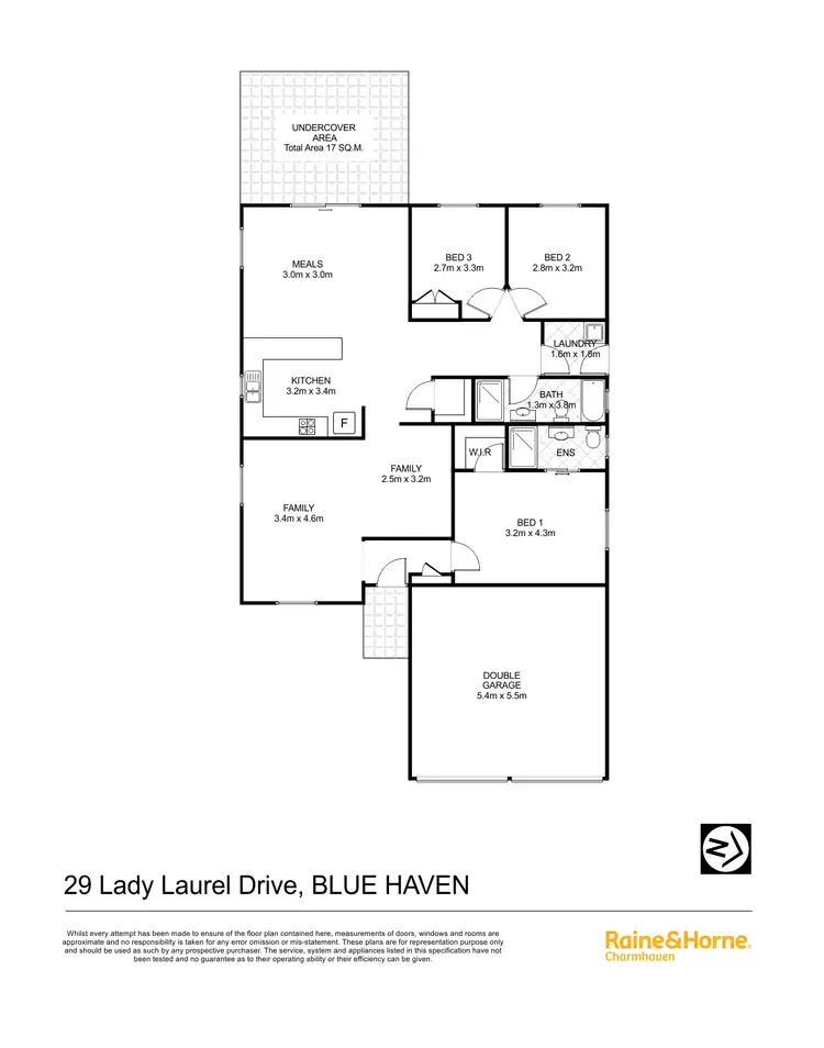 Floorplan of Homely house listing, 29 Lady Laurel Drive, Blue Haven NSW 2262