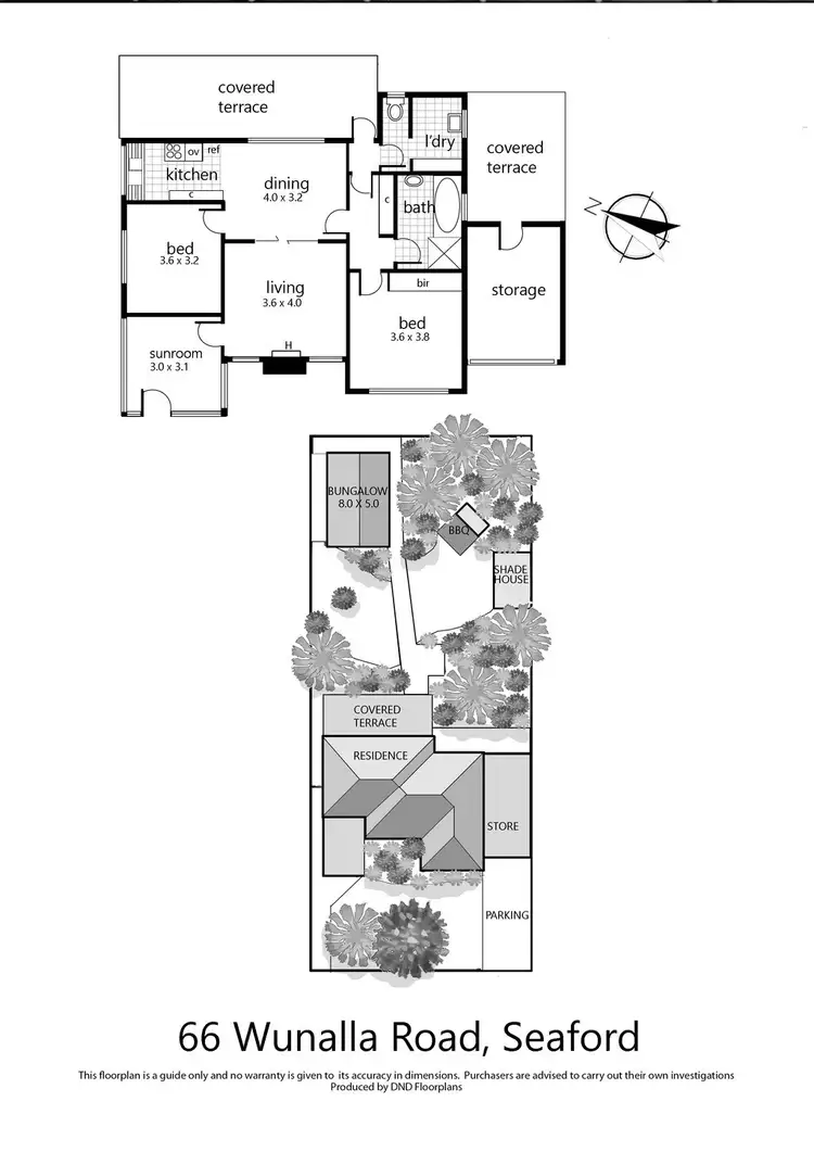 Floorplan of Homely house listing, 66 Wunalla Road, Seaford VIC 3198