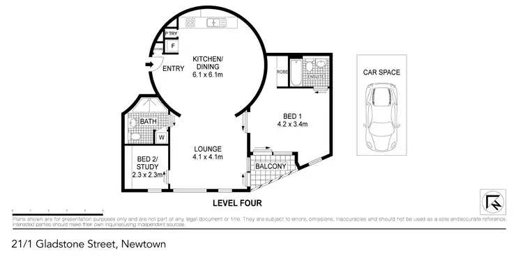 Floorplan of Homely apartment listing, 21/1 Gladstone Street, Newtown NSW 2042