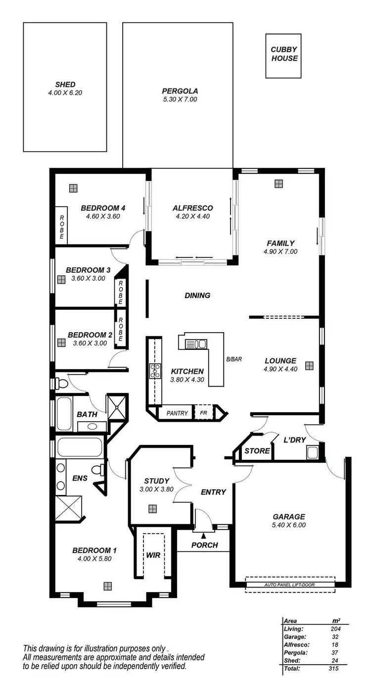 Floorplan of Homely house listing, 3 Cockle Avenue, Aldinga Beach SA 5173