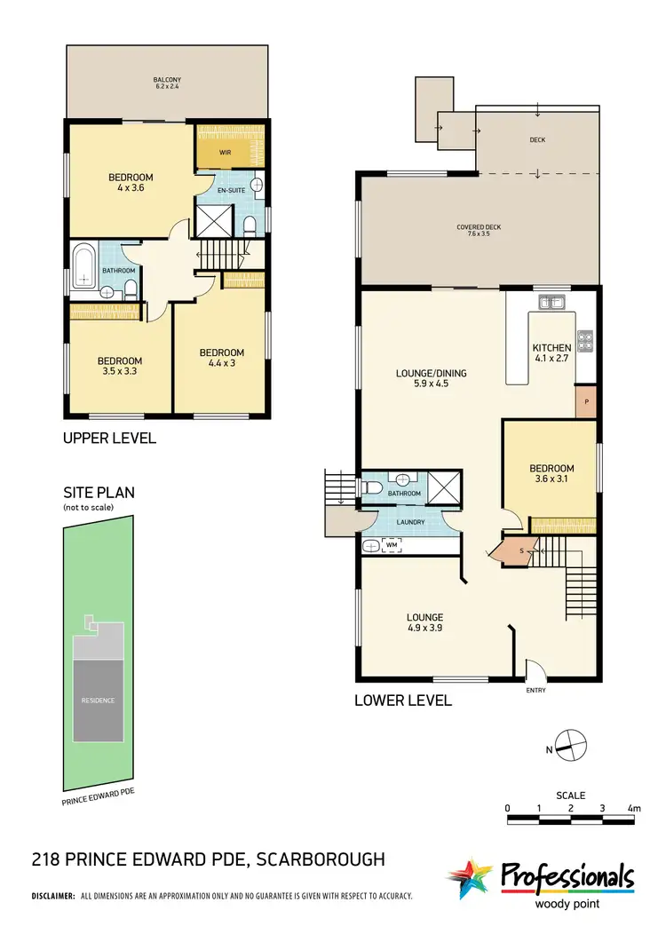 Floorplan of Homely house listing, 218 Prince Edward Parade, Scarborough QLD 4020
