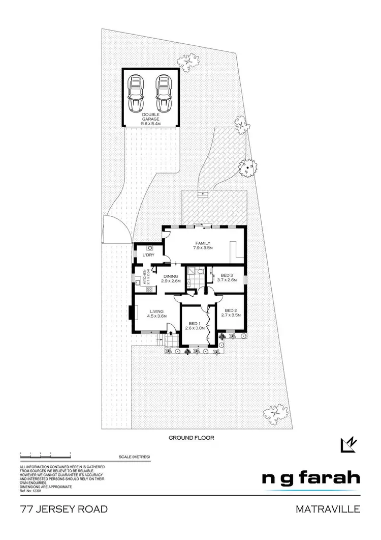 Floorplan of Homely house listing, 77 Jersey Road, Matraville NSW 2036