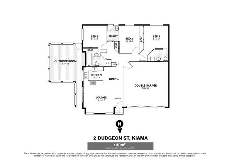 Floorplan of Homely house listing, 2 Dudgeon Street, Kiama NSW 2533