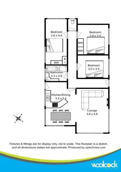 Floorplan of Homely house listing, 4 Raglan St, Youngtown TAS 7249