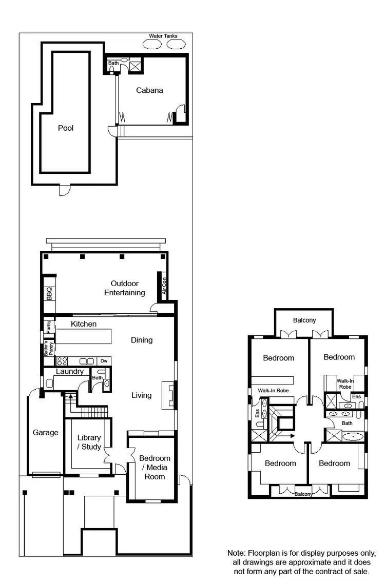 Floorplan of Homely house listing, 18 Faraday Avenue, Rose Bay NSW 2029