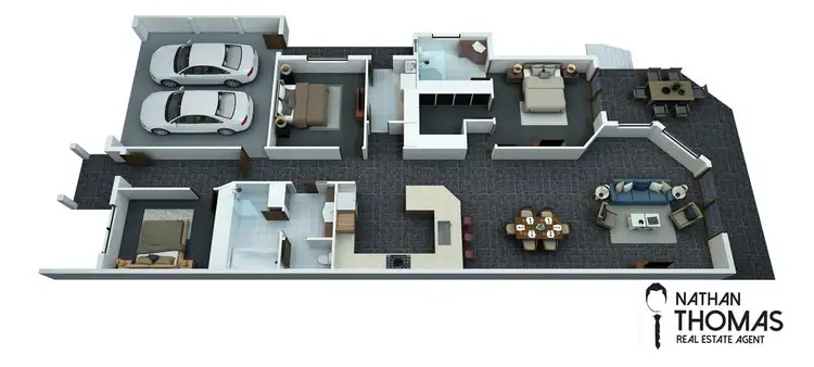 Floorplan of Homely villa listing, 29B Nicholls Street, Griffith NSW 2680