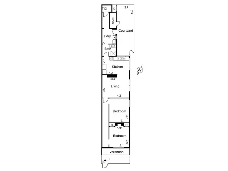 Floorplan of Homely house listing, 232 Ross Street, Port Melbourne VIC 3207