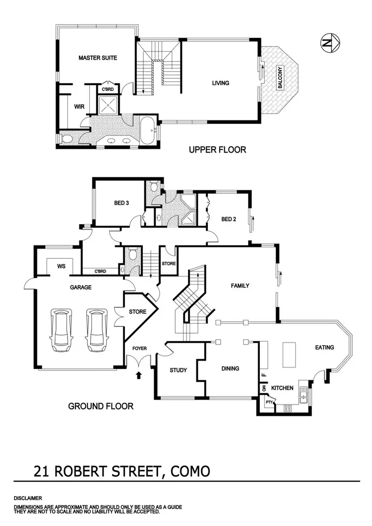 Floorplan of Homely house listing, 21 Robert Street, Como WA 6152