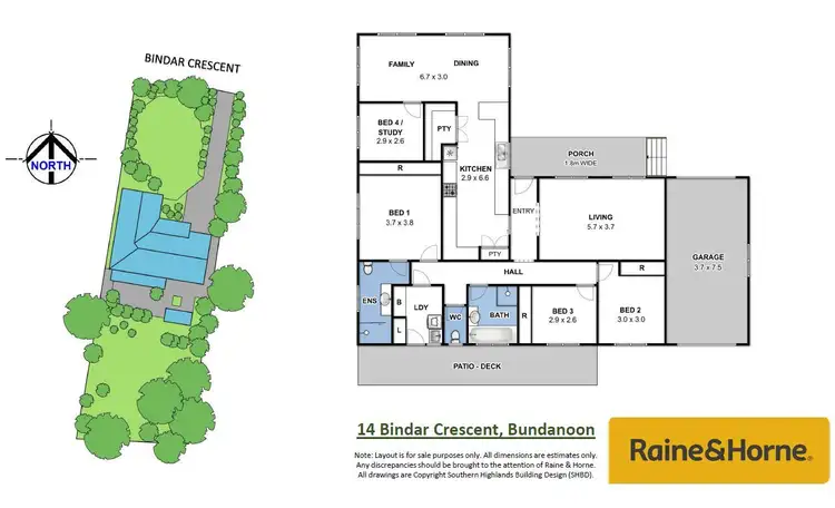 Floorplan of Homely house listing, 14 Bindar Crescent, Bundanoon NSW 2578