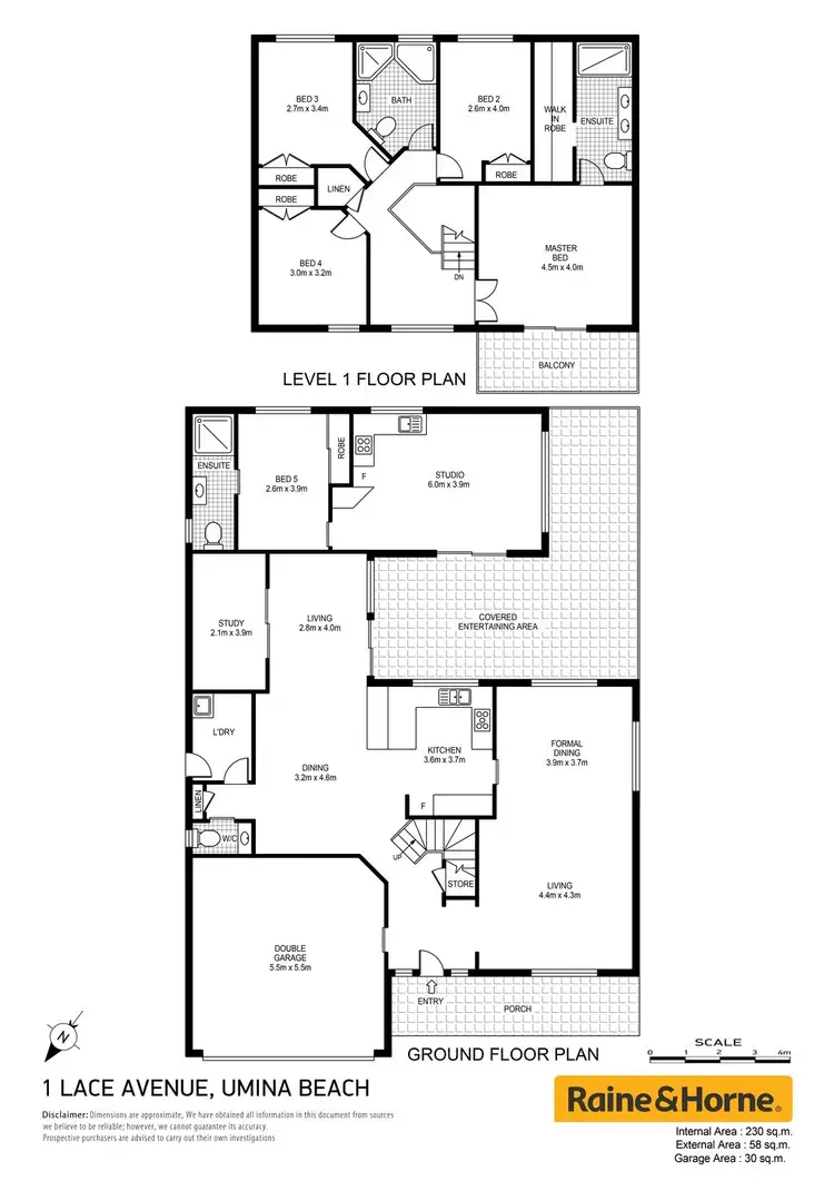 Floorplan of Homely house listing, 1 Lace Avenue, Umina Beach NSW 2257