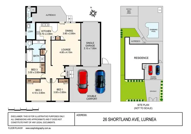 Floorplan of Homely house listing, 26 Shortland Avenue, Lurnea NSW 2170