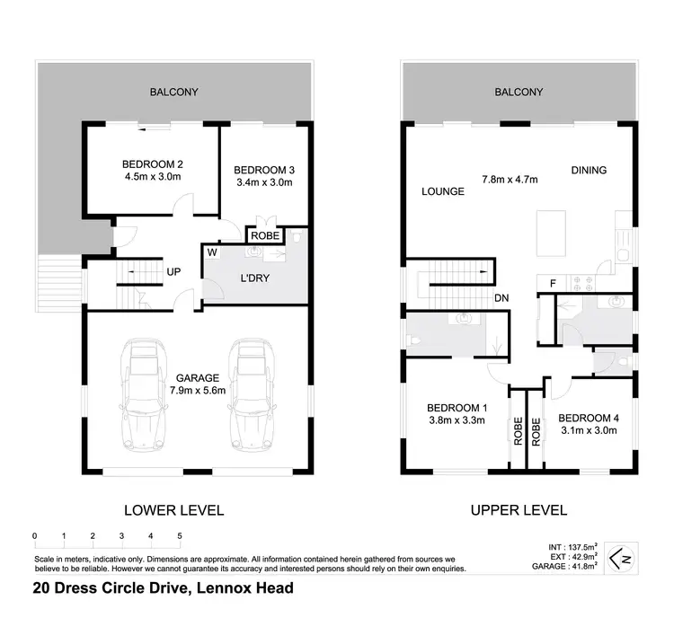 Floorplan of Homely house listing, 20 Dress Circle Drive, Lennox Head NSW 2478