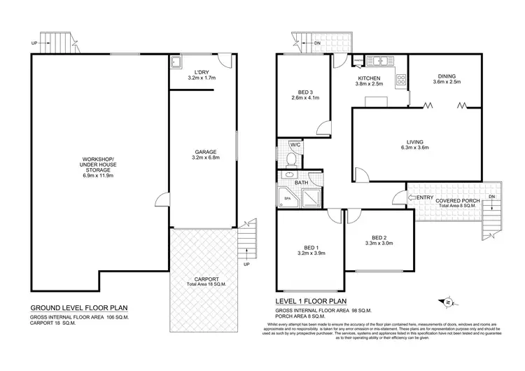 Floorplan of Homely house listing, 61 Jacqueline Avenue, Gorokan NSW 2263