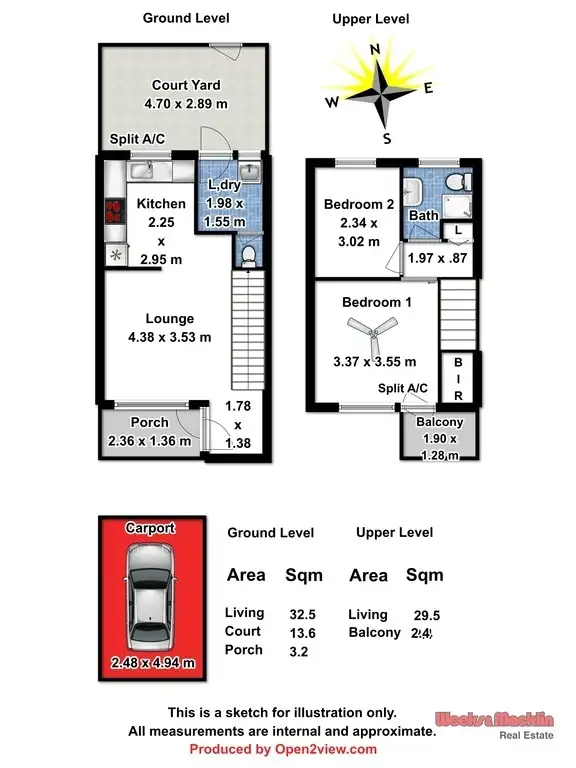 Floorplan of Homely unit listing, 8/364 Military Road, Semaphore Park SA 5019