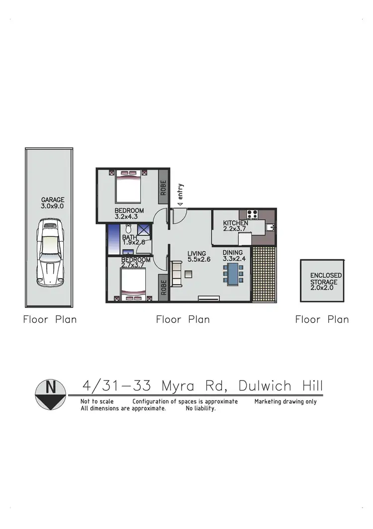 Floorplan of Homely house listing, 4/31-33 Myra Road, Dulwich Hill NSW 2203