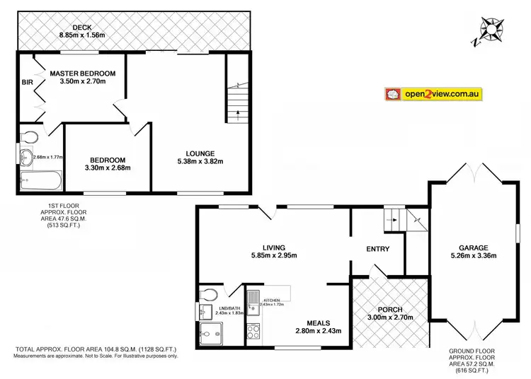 Floorplan of Homely house listing, 14 Myamba Parade, Surfside NSW 2536