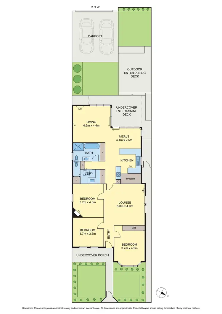 Floorplan of Homely house listing, 259 Douglas Parade, Newport VIC 3015