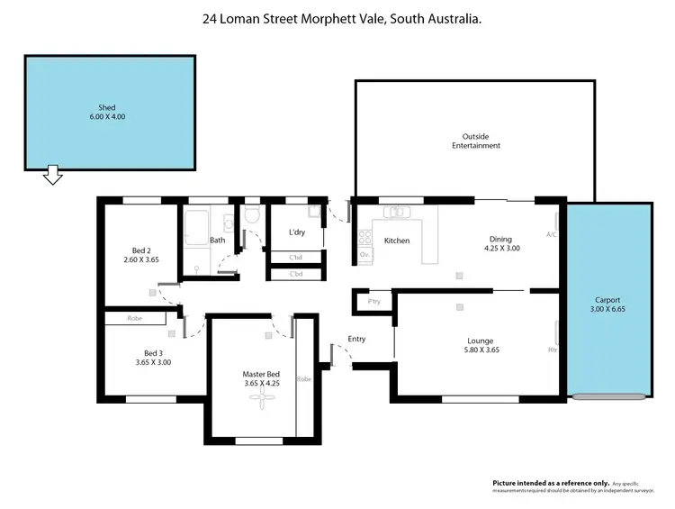 Floorplan of Homely house listing, 24 Loman Street, Morphett Vale SA 5162