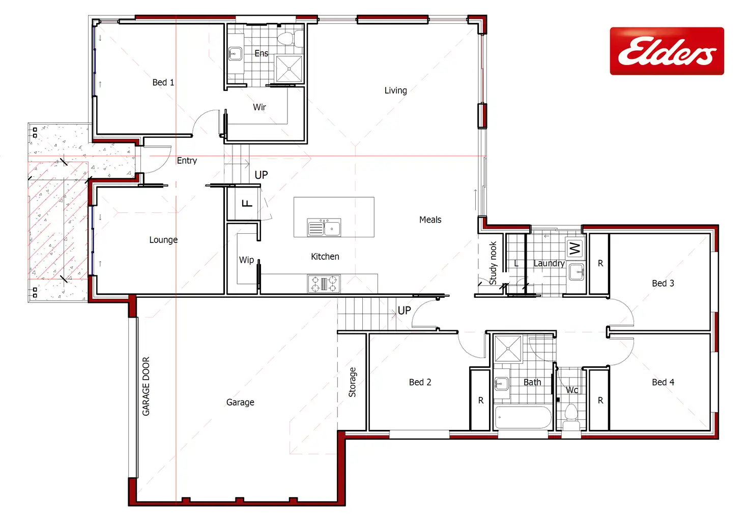 Floorplan of Homely house listing, 33 Mellington Loop, Googong NSW 2620