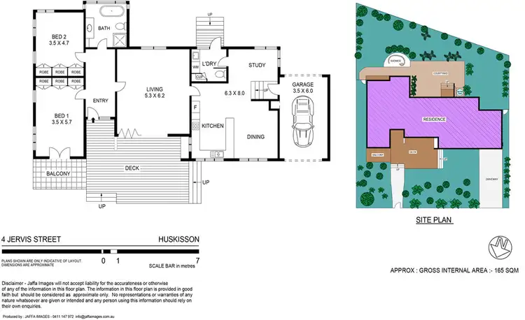 Floorplan of Homely house listing, 4 Jervis Street, Huskisson NSW 2540